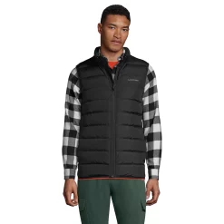 Men's Lands' End 600 Down Vest -Outdoor Clothing Sales 4941436 Black