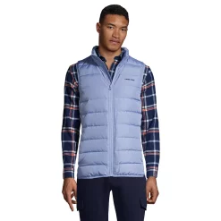 Men's Lands' End 600 Down Vest -Outdoor Clothing Sales 4941436 Cloudy Blue