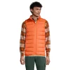 Men's Lands' End 600 Down Vest -Outdoor Clothing Sales 4941436 Flamingo Orange