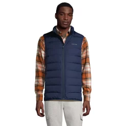 Men's Lands' End 600 Down Vest -Outdoor Clothing Sales 4941436 Radiant Navy