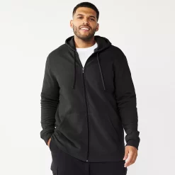 Big & Tall Tek Gear® Ultra Soft Fleece Hoodie -Outdoor Clothing Sales 4957647 Mineral Black
