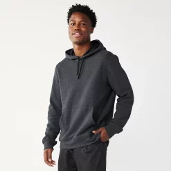 Men's Tek Gear® Ultra Soft Fleece Hoodie 16 Men's Tek Gear® Ultra Soft Fleece Hoodie -Outdoor Clothing Sales 4972082 Grey Dark