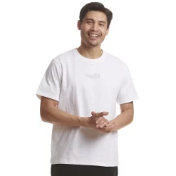 Men's Spalding Split Logo Tee -Outdoor Clothing Sales 4972108 White