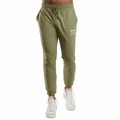 Men's Spalding Logo Joggers -Outdoor Clothing Sales 4972112 Olivine