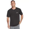 Men's Skechers® GO-Dri Premium Tee -Outdoor Clothing Sales 4981362 Black