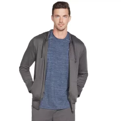 Men's Skechers® Pique Full Zip Hoodie -Outdoor Clothing Sales 4981367 ALT2