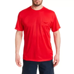 Men's Smith's Workwear Pocket Tee -Outdoor Clothing Sales 4981995 Red