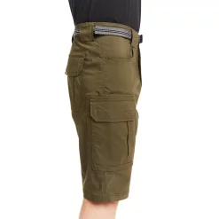 Men's Smith's Workwear Regular-Fit Stretch Performance Belted Cargo Shorts -Outdoor Clothing Sales 4982002 ALT