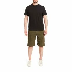 Men's Smith's Workwear Regular-Fit Stretch Performance Belted Cargo Shorts -Outdoor Clothing Sales 4982002 ALT7