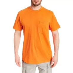Men's Smith's Workwear 3-pack Quick-Dry Crewneck Tees -Outdoor Clothing Sales 4982029 Sport Orange