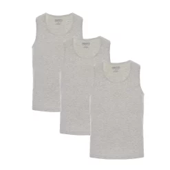 Men's Smith's Workwear 3-pack Regular-Fit Quick-Dry Tanks -Outdoor Clothing Sales 4982040 Grey Heather