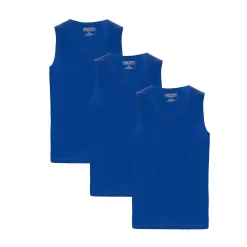 Men's Smith's Workwear 3-pack Regular-Fit Quick-Dry Tanks -Outdoor Clothing Sales 4982040 Royal
