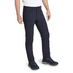 Men's Eddie Bauer Rainier Straight-Fit Performance Pants -Outdoor Clothing Sales 5000103 Black