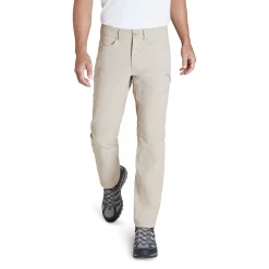 Men's Eddie Bauer Rainier Straight-Fit Performance Pants -Outdoor Clothing Sales 5000103 Light Khaki