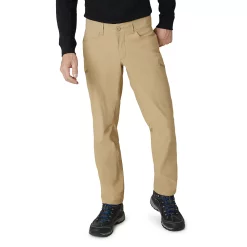 Men's Eddie Bauer Rainier Straight-Fit Performance Pants -Outdoor Clothing Sales 5000103 Saddle