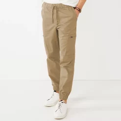 Men's Sonoma Goods For Life® Zip Cargo Jogger Pants -Outdoor Clothing Sales 5004505 Englsh Elm