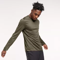 Men's FLX Commuter Stretch Crew -Outdoor Clothing Sales 5010309 Military Canvas