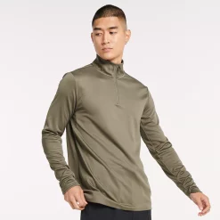 Men's FLX Commuter Stretch Quarter Zip -Outdoor Clothing Sales 5012240 Military Canvas