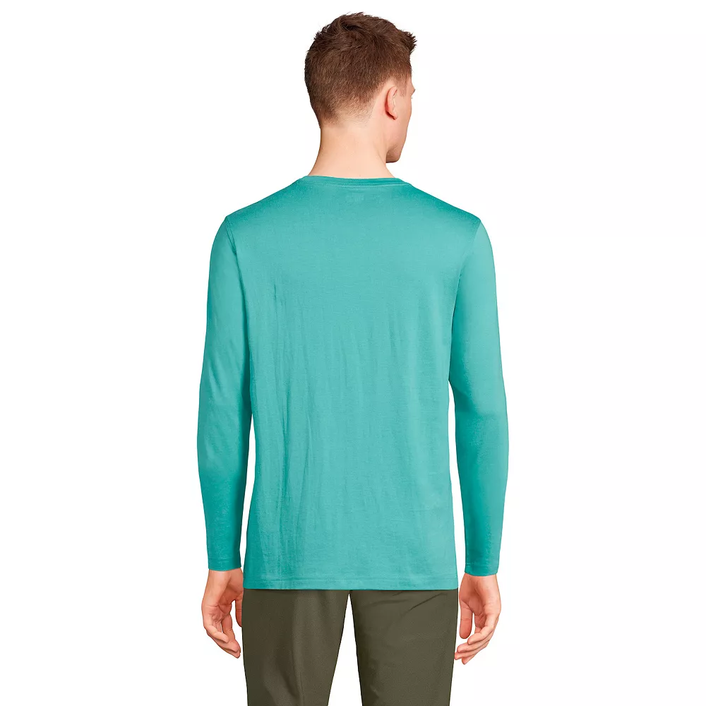 Men's Lands' End Classic-Fit Supima Tee 12 Men's Lands' End Classic-Fit Supima Tee - Image 10