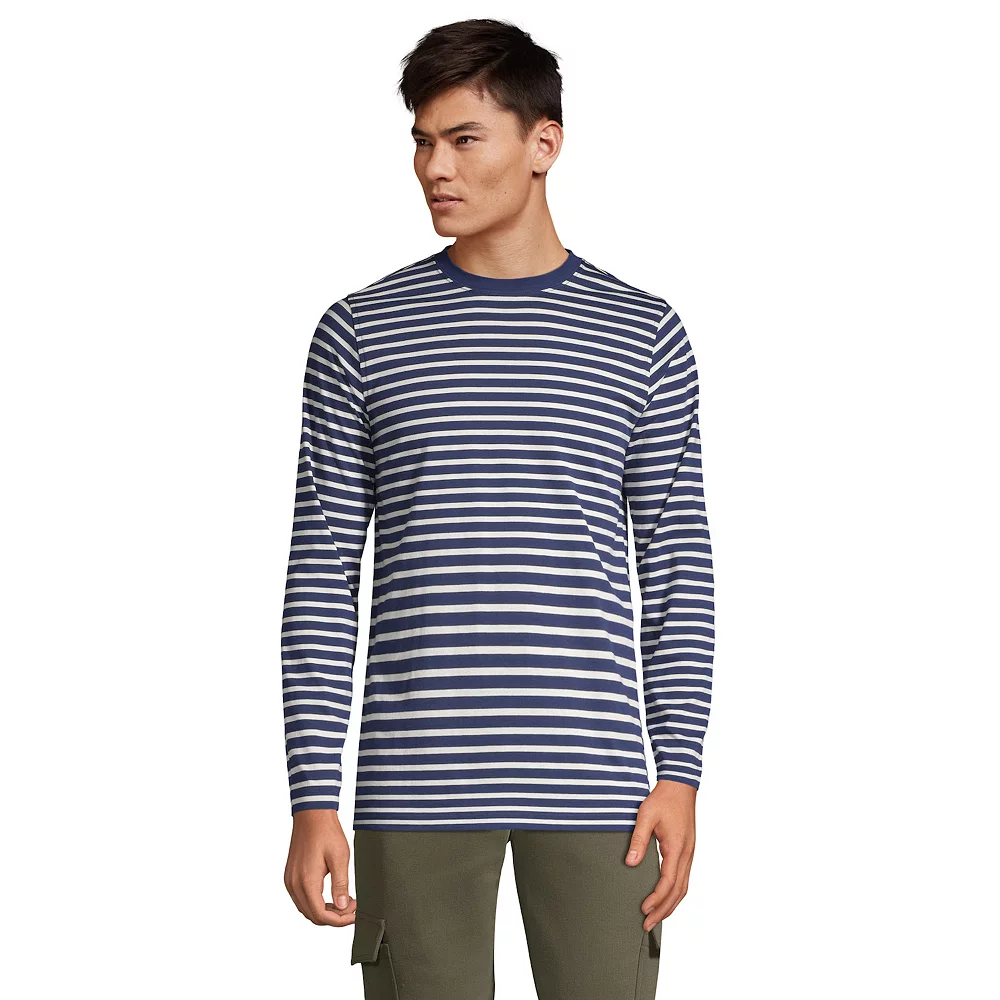 Men's Lands' End Classic-Fit Supima Tee 8 Men's Lands' End Classic-Fit Supima Tee - Image 6