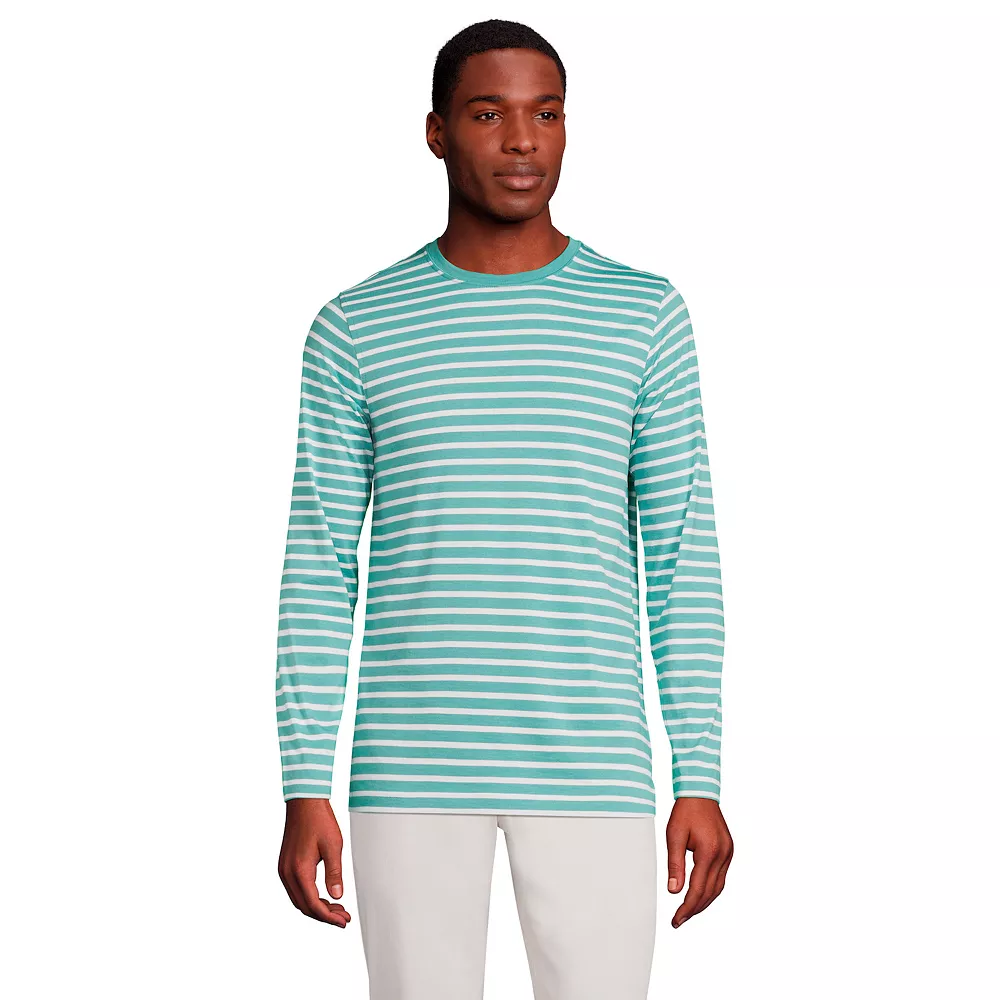 Men's Lands' End Classic-Fit Supima Tee 11 Men's Lands' End Classic-Fit Supima Tee - Image 9