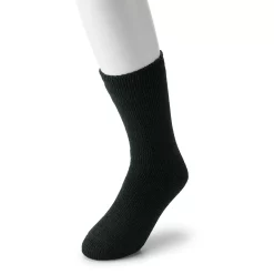 Men's Heat Holders Thermal Twist Crew Socks -Outdoor Clothing Sales 5023542 Black