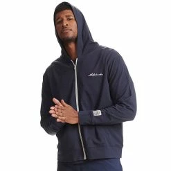 Men's Spalding Gym Essentials Hoodie -Outdoor Clothing Sales 5023584 Navy