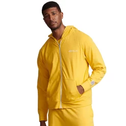 Men's Spalding Gym Essentials Hoodie -Outdoor Clothing Sales 5023584 Spicy Mustard