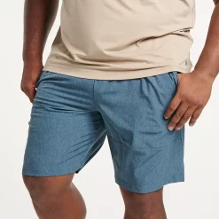 Big & Tall FLX 9" Accelerate Short -Outdoor Clothing Sales 5025167 Claremont Navy