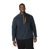 Big & Tall Eddie Bauer Cloud Regular-Fit Quarter-Zip Pullover Jacket 2 Big & Tall Eddie Bauer Cloud Regular-Fit Quarter-Zip Pullover Jacket -Outdoor Clothing Sales 5070259 Storm