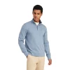 Men's Tommy Hilfiger Logo Quarter-Zip Top 1 Men's Tommy Hilfiger Logo Quarter-Zip Top -Outdoor Clothing Sales 5090444 New Blue Heather