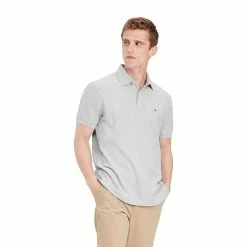 Men's Tommy Hilfiger Justin Polo -Outdoor Clothing Sales 5106509 Grey Heather