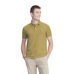 Men's Tommy Hilfiger Justin Polo -Outdoor Clothing Sales 5106509 Olive