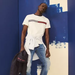 Men's Tommy Hilfiger Tino Logo Tee -Outdoor Clothing Sales 5109060 ALT2