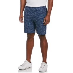 Men's Grand Slam Printed Athletic Tennis Shorts -Outdoor Clothing Sales 5116110 Peacoat