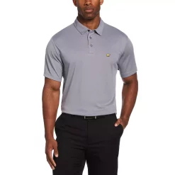Men's Jack Nicklaus StayDri Regular-Fit Textured Solid Golf Polo -Outdoor Clothing Sales 5119927 Tradewinds