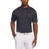 Men's Jack Nicklaus StayDri Regular-Fit Striped Performance Golf Polo -Outdoor Clothing Sales 5119960 Classic Navy