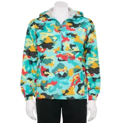 Men's Champion® Camo Stadium Packable Jacket 13 Men's Champion® Camo Stadium Packable Jacket -Outdoor Clothing Sales 5126409 Camo Teal Tone