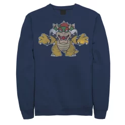 Men's Nintendo Super Mario Bowser Coming For You Sweatshirt