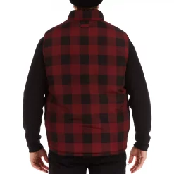 Men's Smith's Workwear Printed Sherpa-Lined Vest -Outdoor Clothing Sales 5156345 ALT