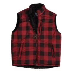 Men's Smith's Workwear Printed Sherpa-Lined Vest -Outdoor Clothing Sales 5156345 ALT4