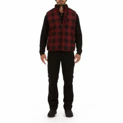 Men's Smith's Workwear Printed Sherpa-Lined Vest -Outdoor Clothing Sales 5156345 ALT5