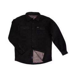 Men's Smith's Workwear Sherpa-Lined Fleece Shirt Jacket -Outdoor Clothing Sales 5156349 ALT4