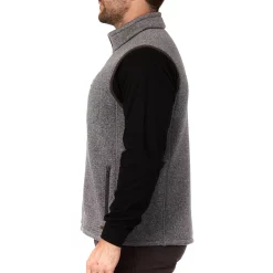 Men's Smith's Workwear Sherpa-Lined Sweater Fleece Vest -Outdoor Clothing Sales 5156715 ALT2