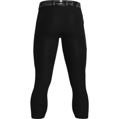 Men's Under Armour HeatGear® Three-Quarter Base Layer Leggings -Outdoor Clothing Sales 5157673 ALT6