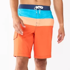 Men's Sonoma Goods For Life® E-Board Swim Trunks -Outdoor Clothing Sales 5162513 Ernest Stripe