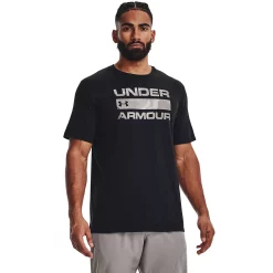 Men's Under Armour Stacked Logo Tee -Outdoor Clothing Sales 5169692 Black