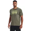 Men's Under Armour Stacked Logo Tee -Outdoor Clothing Sales 5169692 Mossy Taupe