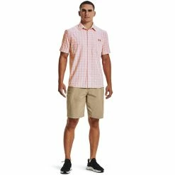 Men's Under Armour Tide Chaser 2.0 Regular-Fit Plaid Performance Button-Down Shirt -Outdoor Clothing Sales 5173783 ALT6