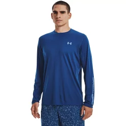 Men's Under Armour Drift Tide UA Tech™ Knit Crewneck Tee 18 Men's Under Armour Drift Tide UA Tech™ Knit Crewneck Tee -Outdoor Clothing Sales 5175374 Blue Mirage